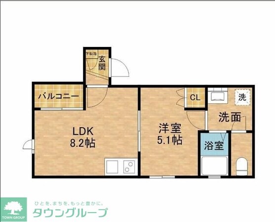 ガリア立川の物件間取画像